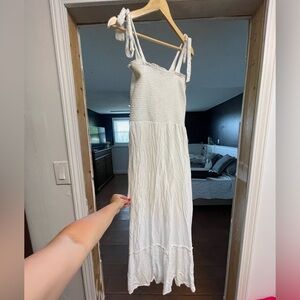 White Midi Sundress